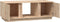 vidaXL - Salontafel - 110x50x40 - cm - massief - grenenhout