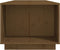 vidaXL - Salontafel - 110x50x40 - cm - massief - grenenhout - honingbruin