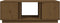 vidaXL - Salontafel - 110x50x40 - cm - massief - grenenhout - honingbruin