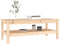 vidaXL - Salontafel - 110x50x40 - cm - massief - grenenhout