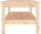 vidaXL - Salontafel - 110x50x40 - cm - massief - grenenhout