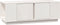 vidaXL - Salontafel - 110x50x40 - cm - massief - grenenhout - wit