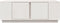 vidaXL - Salontafel - 110x50x40 - cm - massief - grenenhout - wit