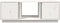 vidaXL - Salontafel - 110x50x40 - cm - massief - grenenhout - wit