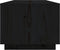 vidaXL - Salontafel - 110x50x40 - cm - massief - grenenhout - zwart
