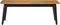 vidaXL - Salontafel - 110x50x40 - cm - massief - mangohout - en - ijzer