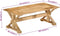vidaXL - Salontafel - 110x52x40 - cm - massief - mangohout