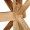 vidaXL - Salontafel - 110x52x40 - cm - massief - mangohout