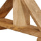 vidaXL - Salontafel - 110x52x40 - cm - massief - mangohout