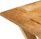 vidaXL - Salontafel - 110x52x40 - cm - massief - mangohout