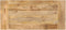 vidaXL - Salontafel - 110x52x40 - cm - massief - mangohout