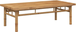 vidaXL - Salontafel - 110x55x35 - cm - bamboe