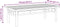 vidaXL - Salontafel - 110x55x35 - cm - bamboe