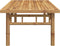 vidaXL - Salontafel - 110x55x35 - cm - bamboe