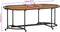 vidaXL - Salontafel - 110x55x40 - cm - massief - acaciahout