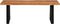 vidaXL - Salontafel - 110x55x40 - cm - massief - acaciahout