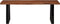vidaXL - Salontafel - 110x55x40 - cm - massief - acaciahout - honingbruin