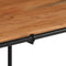 vidaXL - Salontafel - 110x55x40 - cm - massief - acaciahout