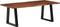 vidaXL - Salontafel - 110x55x40 - cm - massief - acaciahout - honingbruin