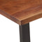 vidaXL - Salontafel - 110x55x40 - cm - massief - acaciahout - honingbruin