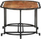 vidaXL - Salontafel - 110x55x40 - cm - massief - acaciahout