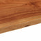vidaXL - Salontafel - 110x55x40 - cm - massief - acaciahout