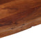 vidaXL - Salontafel - 110x55x40 - cm - massief - acaciahout - honingbruin