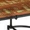 vidaXL - Salontafel - 110x55x40 - cm - massief - gerecycled - hout