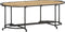 vidaXL - Salontafel - 110x55x40 - cm - massief - ruw - mangohout