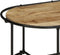 vidaXL - Salontafel - 110x55x40 - cm - massief - ruw - mangohout
