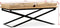 vidaXL - Salontafel - 110x55x42 - cm - massief - mangohout