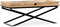 vidaXL - Salontafel - 110x55x42 - cm - massief - mangohout