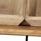 vidaXL - Salontafel - 110x55x42 - cm - massief - mangohout