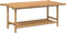 vidaXL - Salontafel - 110x55x45 - cm - bamboe