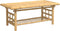 vidaXL - Salontafel - 110x55x45 - cm - bamboe