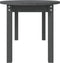 vidaXL - Salontafel - 110x55x45 - cm - massief - grenenhout - grijs