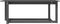 vidaXL - Salontafel - 110x55x45 - cm - massief - grenenhout - grijs
