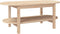 vidaXL - Salontafel - 110x55x45 - cm - massief - grenenhout