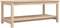 vidaXL - Salontafel - 110x55x45 - cm - massief - grenenhout