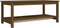 vidaXL - Salontafel - 110x55x45 - cm - massief - grenenhout - honingbruin