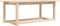 vidaXL - Salontafel - 110x55x45 - cm - massief - grenenhout