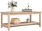 vidaXL - Salontafel - 110x55x45 - cm - massief - grenenhout