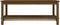 vidaXL - Salontafel - 110x55x45 - cm - massief - grenenhout - honingbruin