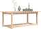 vidaXL - Salontafel - 110x55x45 - cm - massief - grenenhout