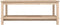 vidaXL - Salontafel - 110x55x45 - cm - massief - grenenhout
