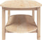vidaXL - Salontafel - 110x55x45 - cm - massief - grenenhout