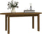 vidaXL - Salontafel - 110x55x45 - cm - massief - grenenhout - honingbruin