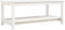 vidaXL - Salontafel - 110x55x45 - cm - massief - grenenhout - wit
