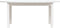 vidaXL - Salontafel - 110x55x45 - cm - massief - grenenhout - wit