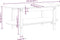 vidaXL - Salontafel - 110x55x45 - cm - massief - grenenhout - wit